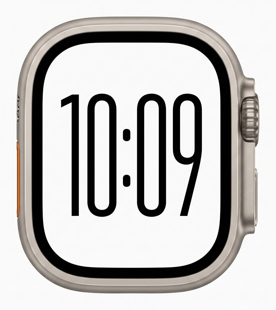 Watch Ultra 2 - 49mm - Natural Titanium (Zonder bandje)