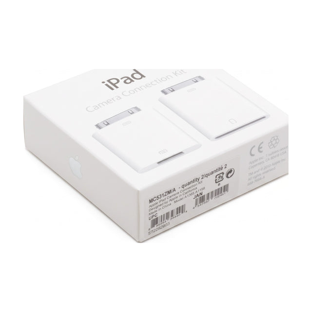 iPad Camera Connection Kit 30-Pin (SD Kaartlezer A1362 + USB Camera Adapter A1358) (In doos)