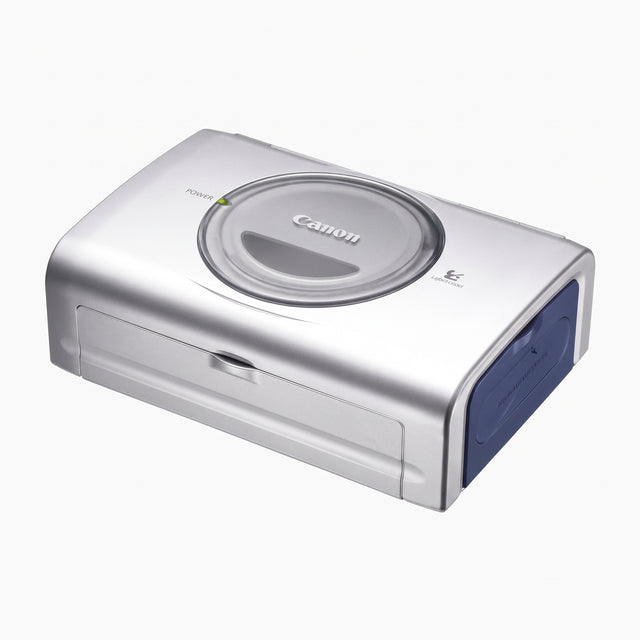 Canon Card Photo Printer CP-200 compacte fotoprinter, zilver, schuin van voren