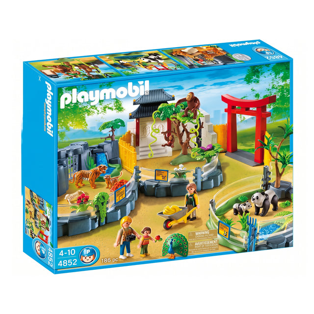 Playmobil Aziatische Dierentuin 4852, doos voorkant
