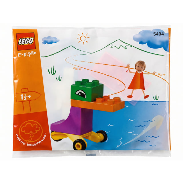 LEGO Explore Rolling Duck 5494, polybag voorkant