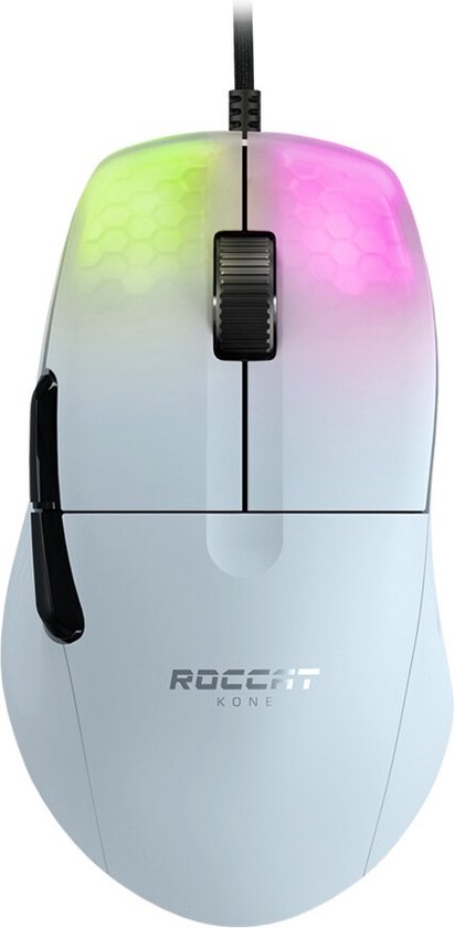 ROCCAT-KONE Pro Gaming Muis - Bedraad - Wit (Nieuw)