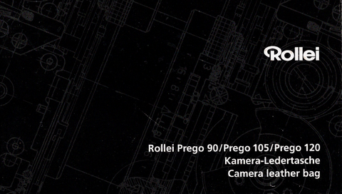 Rollei-Camera Lederetui voor Prego 90 / Prego 105 / Prego 120 (Nieuw)