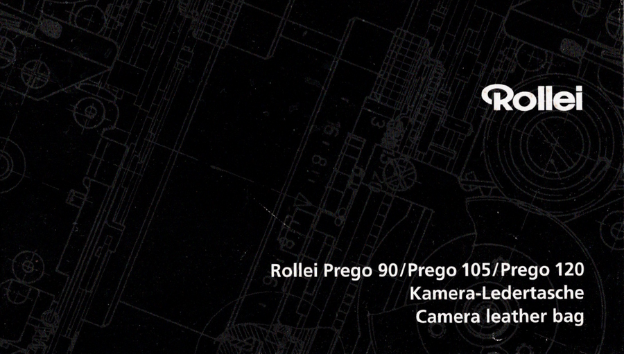 Rollei-Camera Lederetui voor Prego 90 / Prego 105 / Prego 120 (Nieuw)