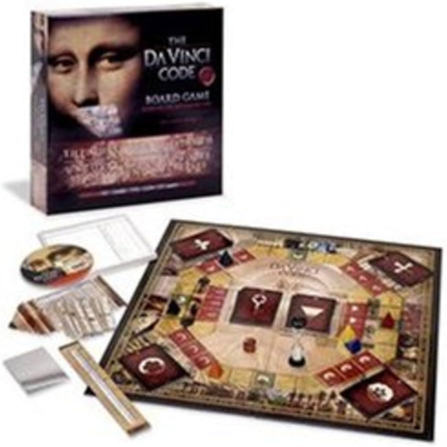 Rose Art-Da Vinci Code Engelstalig Bordspel (Nieuw)