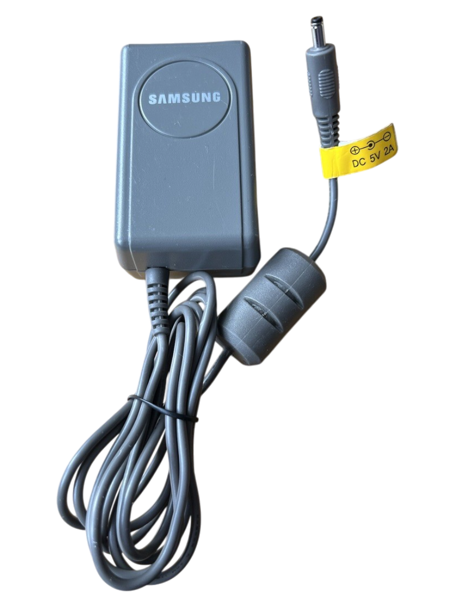 Samsung PW115KA0500N52 AC/DC adapter 5V 2A, grijs, voeding met kabel en label DC 5V 2A, tweedehands