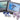 Salora DVP7748DUO + GC Portable DVD Set 2 Schermen Gamecontrollers Tweedehands