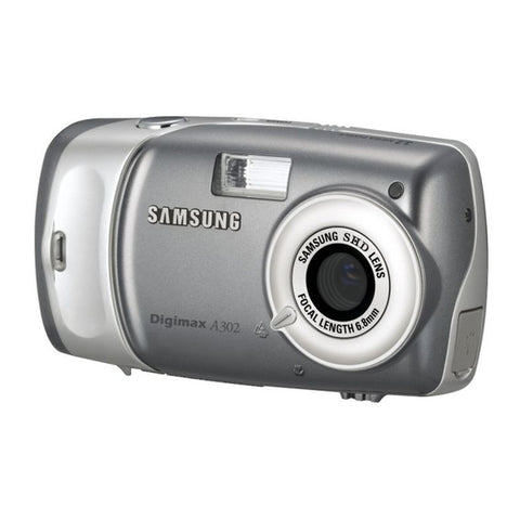 Samsung-Digimax A502 Digitale Compact Camera - Zilver Tweedehands
