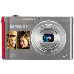 DV300F Digitale Compact Camera - Rood/Zilver