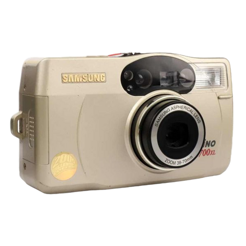 Samsung-Fino 700XL Point and Shoot Film Camera - Zilver-tweedehands