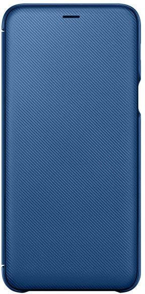 Samsung-Galaxy A6+ (2018) Wallet Cover - Blauw (Nieuw)