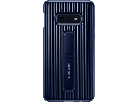 Samsung-Galaxy S10+ Protect Standing Cover - Blauw (Nieuw)