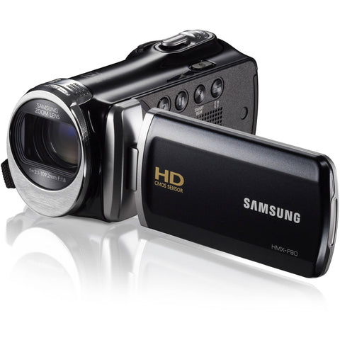 Samsung-HMX-F90 Digitale Videocamera - Zwart (In doos) Tweedehands