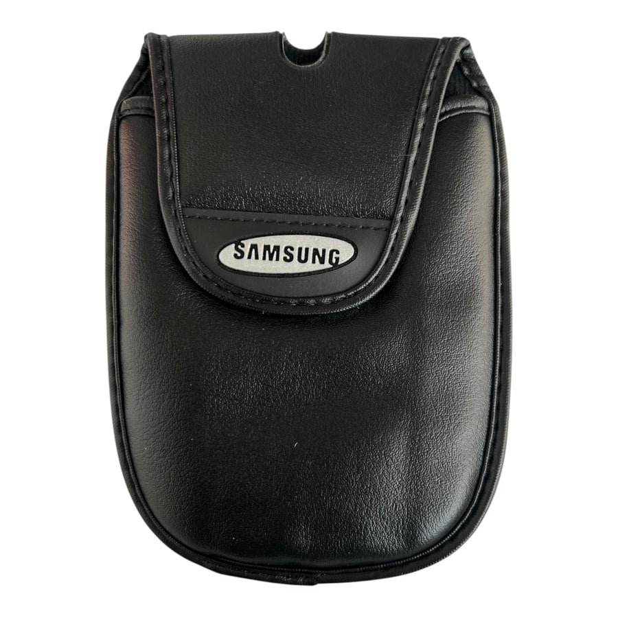Samsung-Leren Vintage 35mm Camera Case - 15 x 10 cm - Zwart (Nieuw)