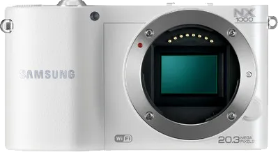 Samsung-NX1000 Digitale Systeemcamera - Wit Tweedehands