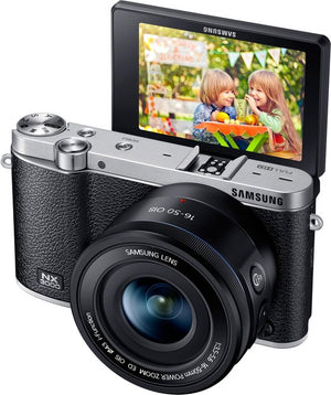 NX3000 Systeemcamera + 16-50mm f/3.5-5.6 OIS Lens - Zwart