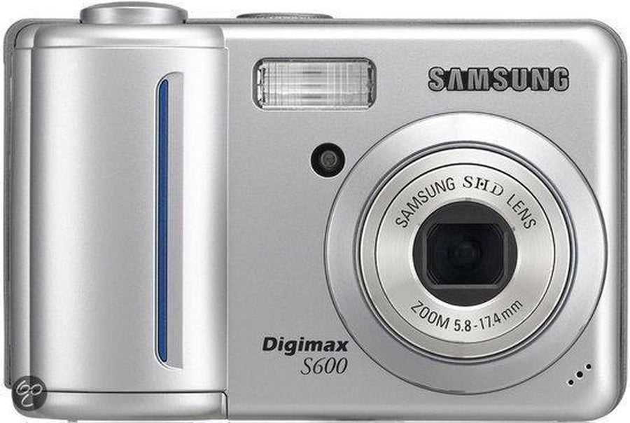 Samsung-S600 Digitale Compact Camera - Zilver-tweedehands