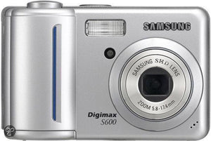 S600 Digitale Compact Camera - Zilver