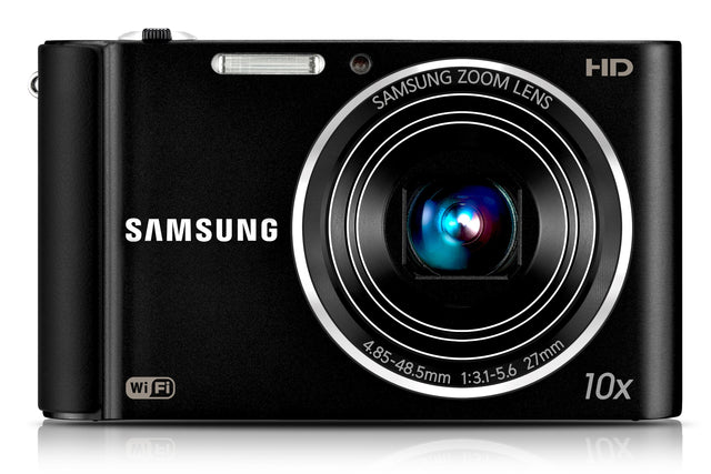 Samsung ST200F Digitale Compact Camera - Zwart In doos, vooraanzicht