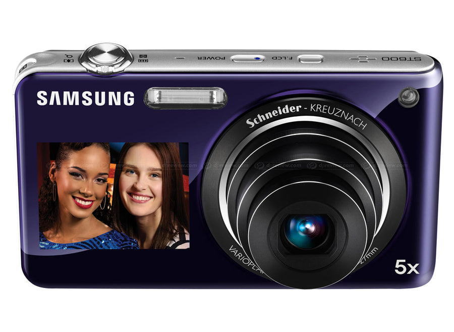 Samsung-ST600 DualView Digitale Compact Camera - Paars (Nieuw)