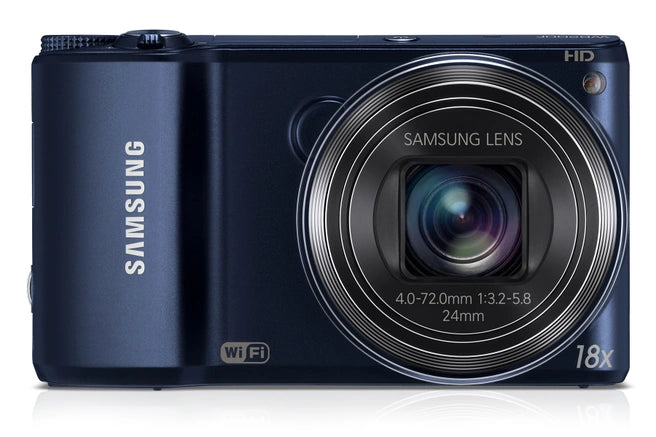 Samsung-WB200F Digitale Compact Camera - Donker Blauw Tweedehands
