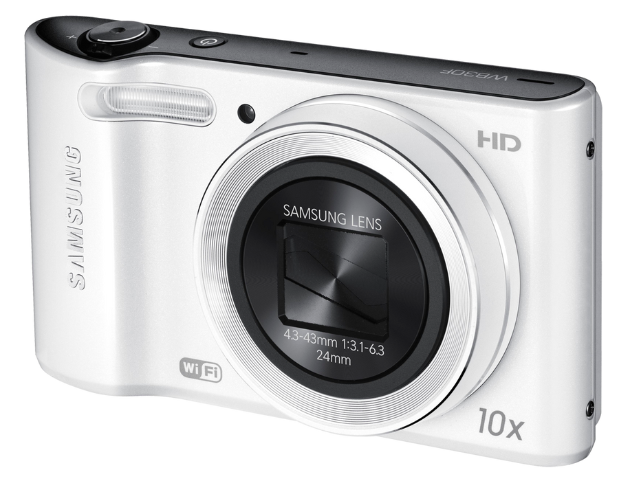 Samsung-WB30F Digitale Compact Camera - Wit Tweedehands
