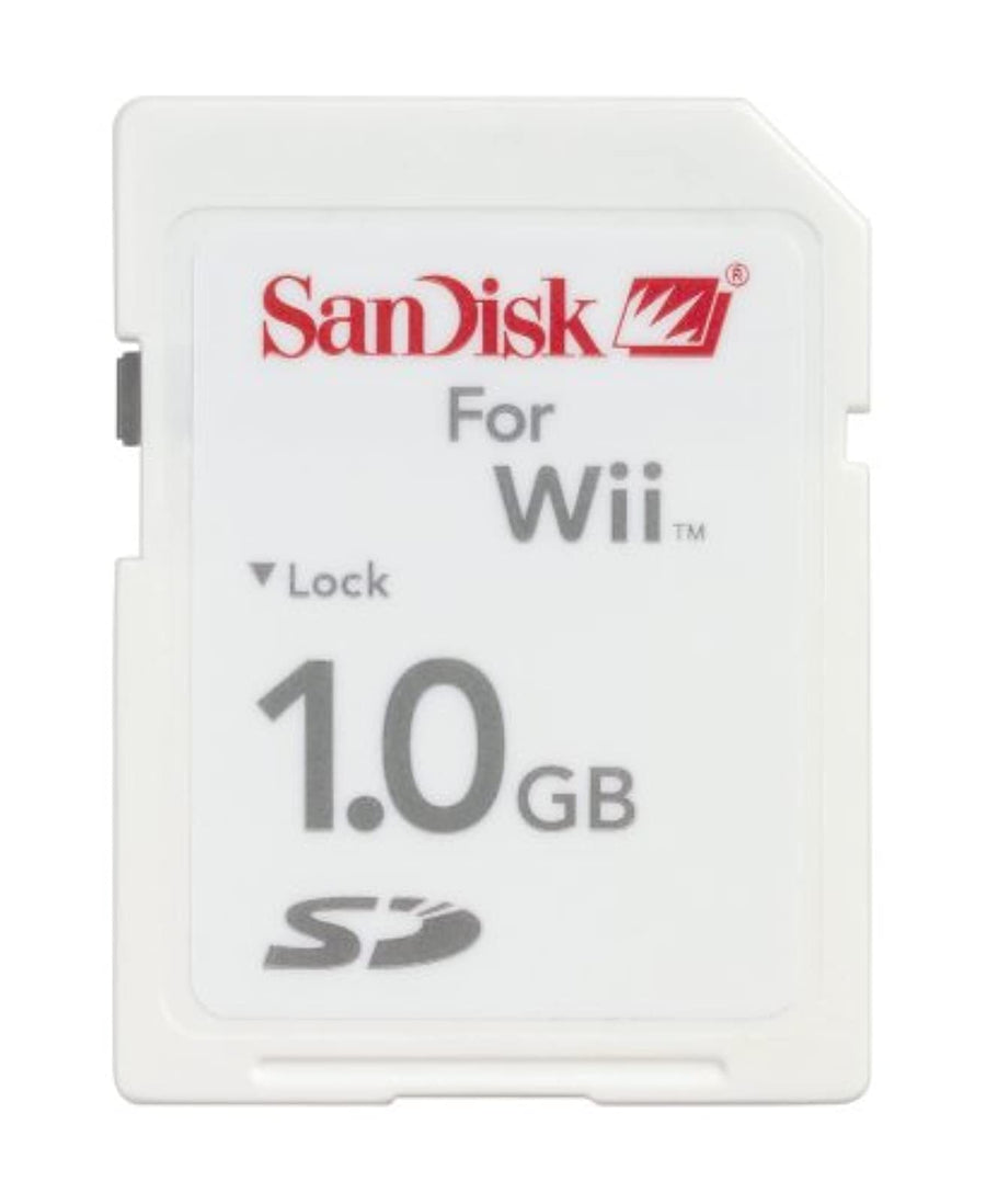 SanDisk-1GB SD Memory Card voor Nintendo Wii Tweedehands