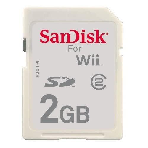 SanDisk-2GB SD Memory Card voor Nintendo Wii Tweedehands
