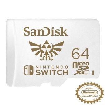 SanDisk-64GB Micro SD Card voor Nintendo Switch Tweedehands