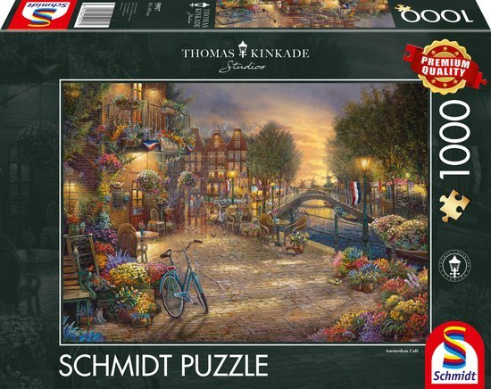 Schmidt Amsterdam - 1000 Stukjes - Puzzel (Nieuw)