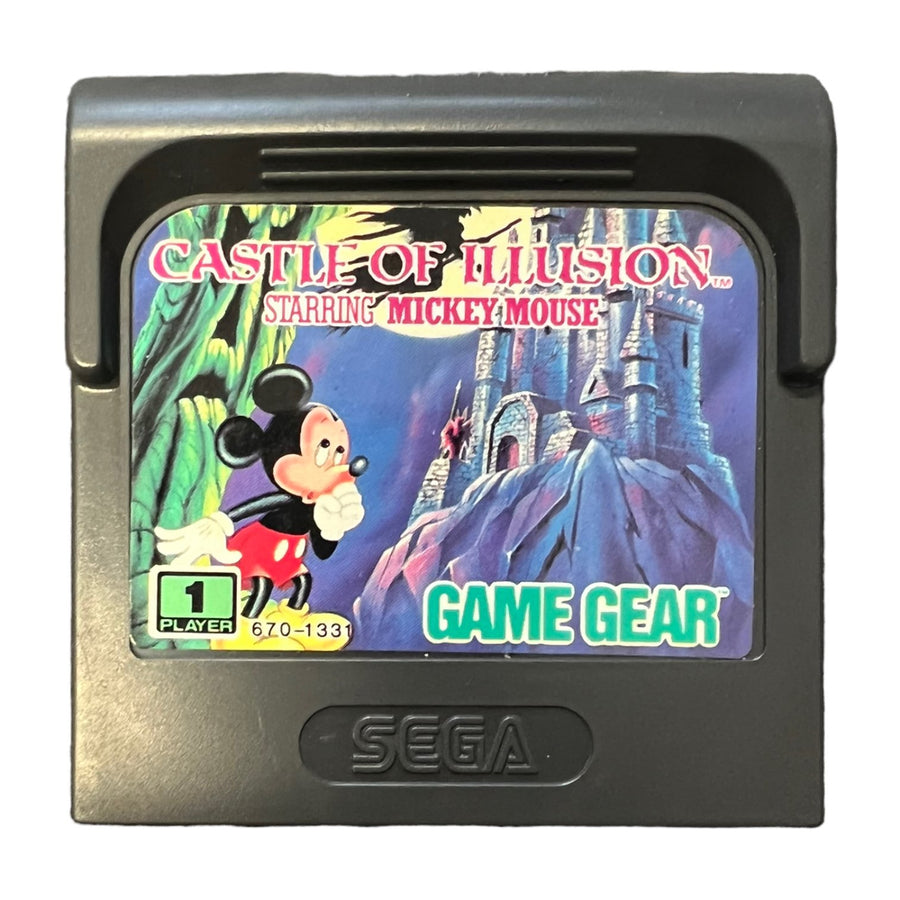 Sega Game Gear-Castle of Illusion starring Mickey Mouse (Losse Cassette) Tweedehands