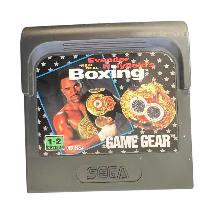 Sega Game Gear-Evander Holyfield's Real Deal Boxing (Losse cassette) Tweedehands