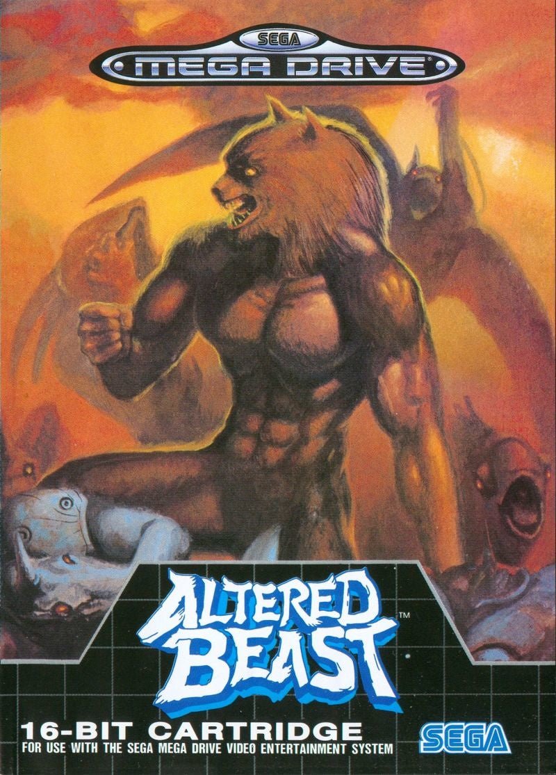 Sega Mega Drive-Altered Beast (In doos) Tweedehands