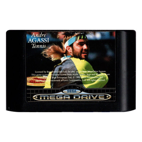 Sega Mega Drive-Andre Agassi Tennis (Losse cassette) Tweedehands