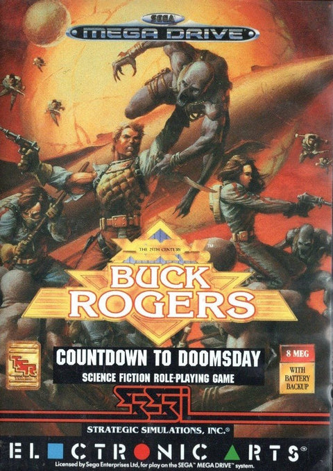 Sega Mega Drive-Buck Rogers: Countdown To Doomsday (In doos) Tweedehands