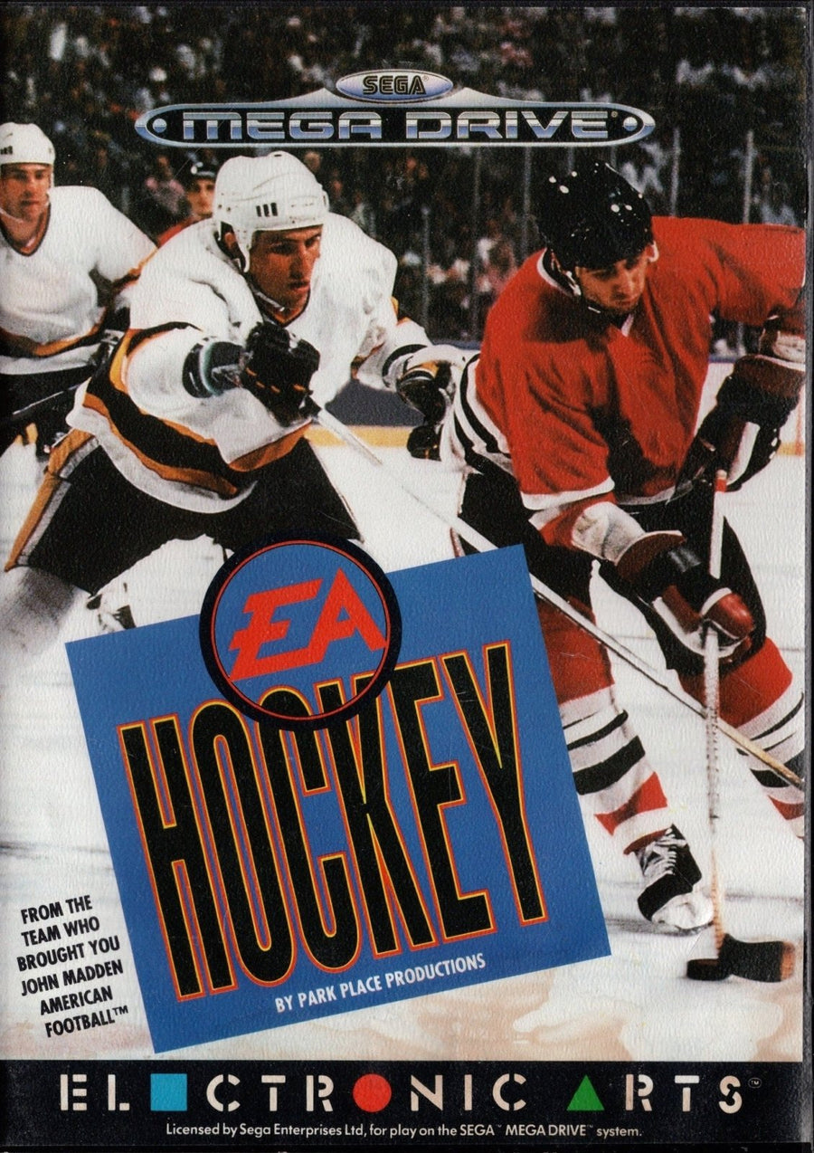 Sega Mega Drive-EA Hockey (In doos) Tweedehands