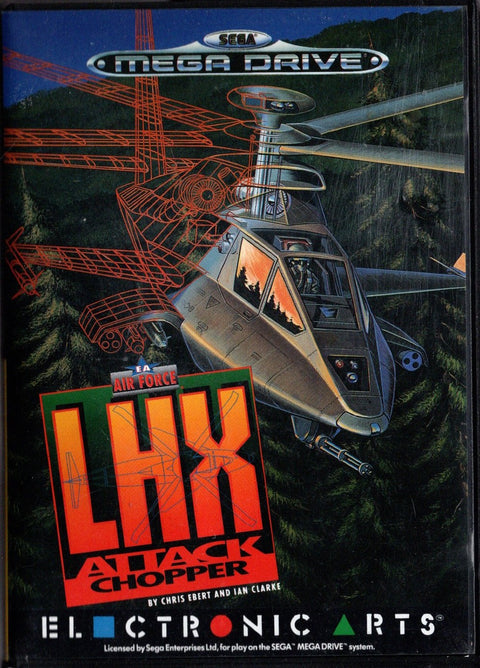 Sega Mega Drive-LHX Attack Chopper (In doos) Tweedehands