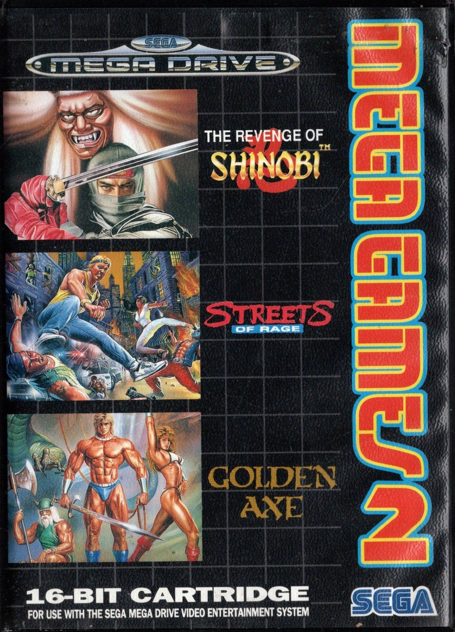 Sega Mega Drive-Mega Games 2 (In doos) Tweedehands