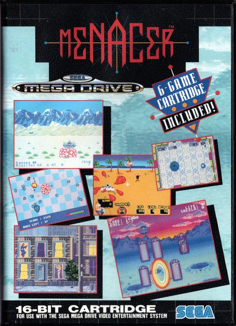Sega Mega Drive-Menacer 6 (In doos) Tweedehands