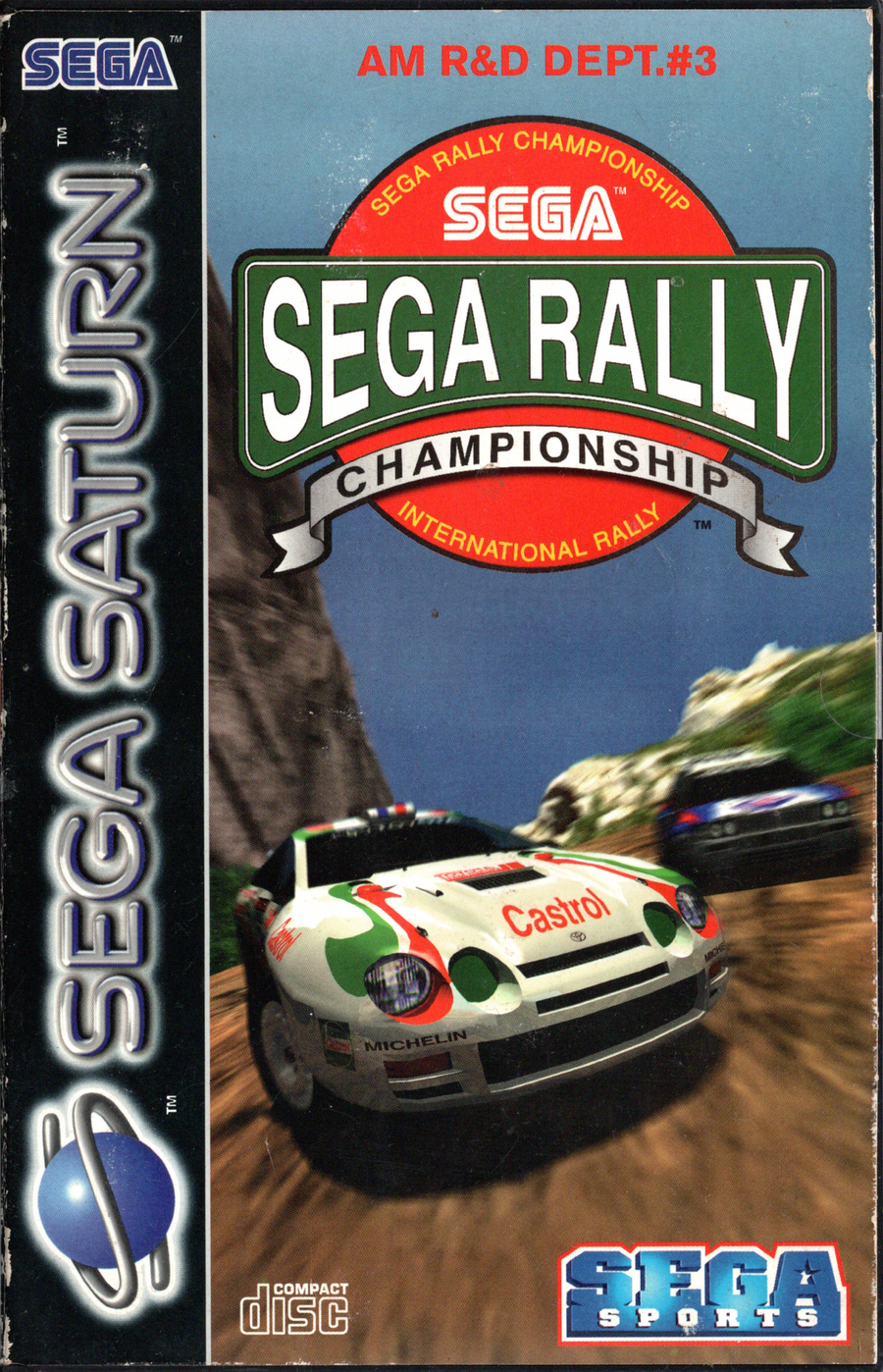 Sega Saturn-Sega Rally Championship (In doos) Tweedehands