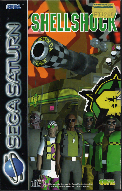 Sega Saturn-ShellShock (In doos) Tweedehands