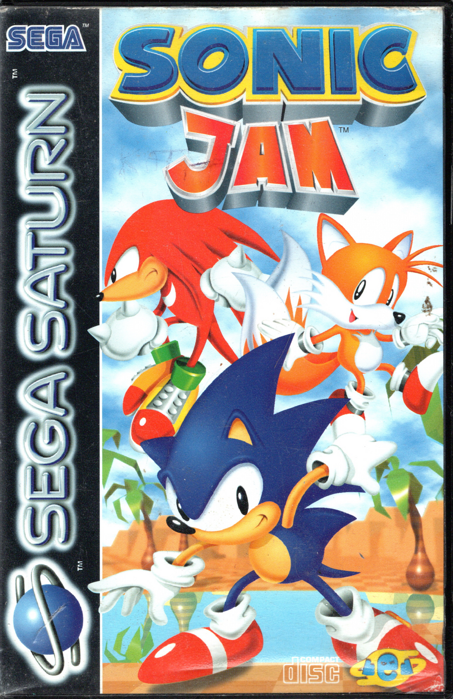 Sega Saturn-Sonic Jam (In doos) Tweedehands