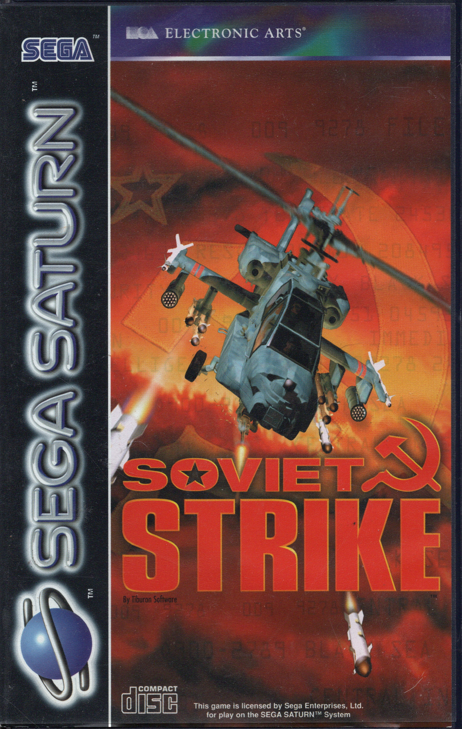 Sega Saturn-Soviet Strike (In doos) Tweedehands