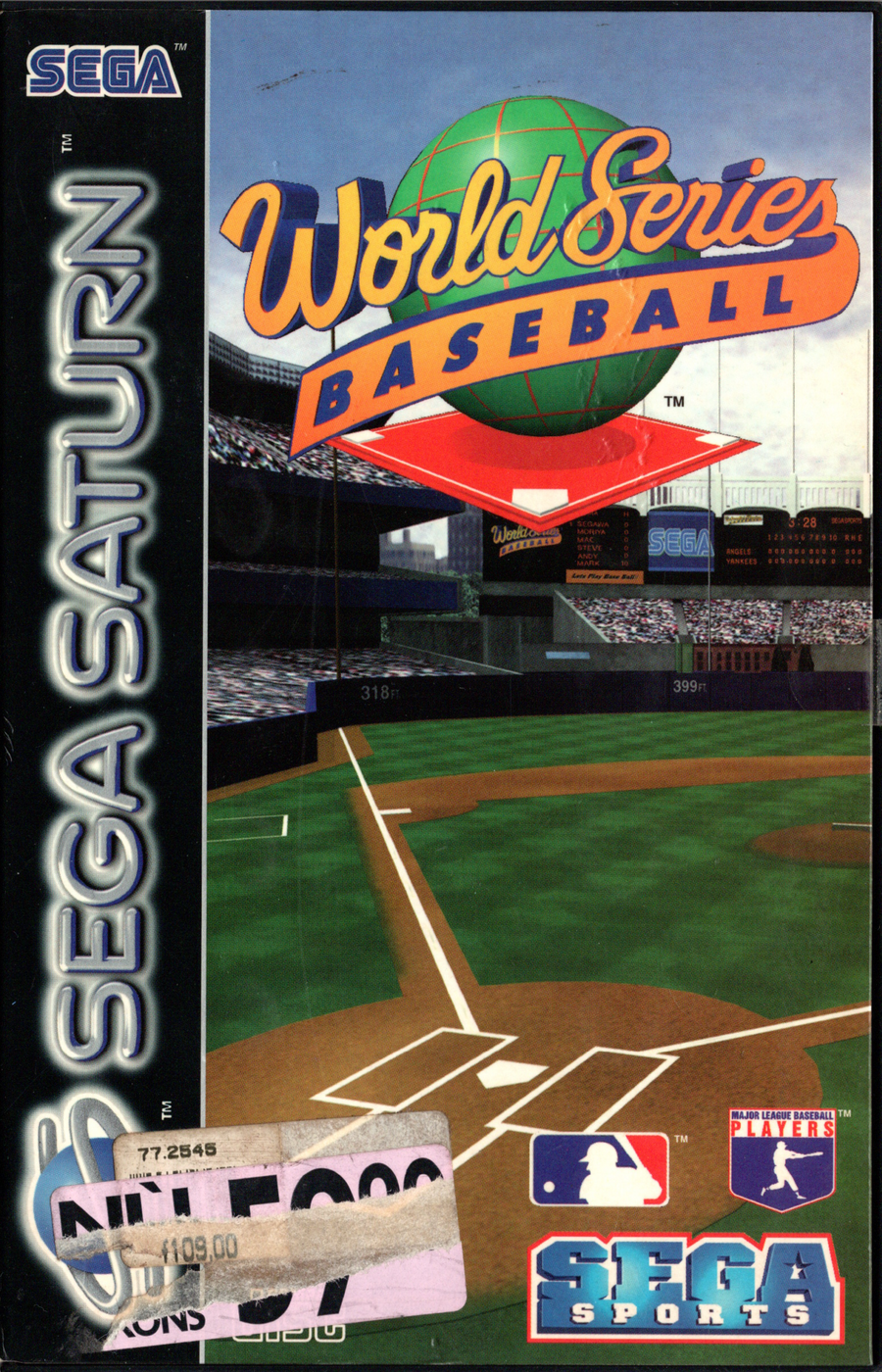 Sega Saturn-World Series Baseball (In doos) Tweedehands
