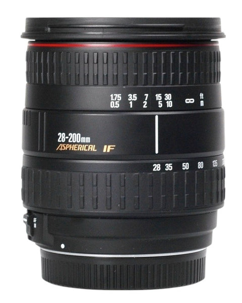 Sigma-28–200mm F/3.5–5.6 Aspherical Macro IF Lens voor Sigma SA Tweedehands