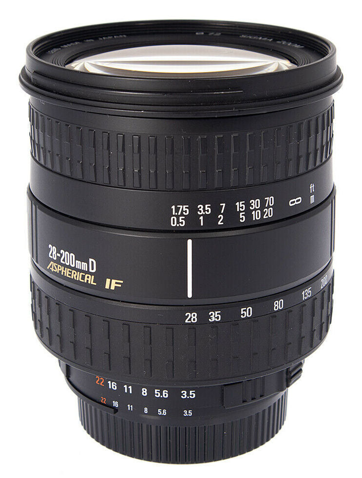 Sigma-28-200mm f/3.5-5.6 DL Hyperzoom Macro Lens voor Nikon F-mount (Nieuw)