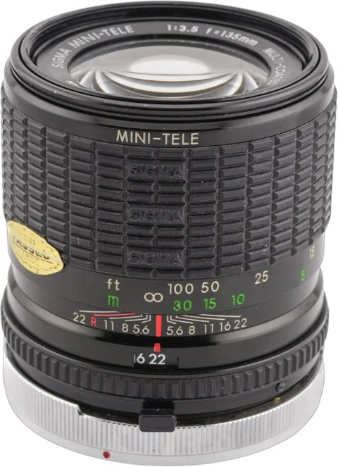 Sigma-Mini-Tele 135mm f/3.5 Multi-Coated (M42-Mount)-tweedehands