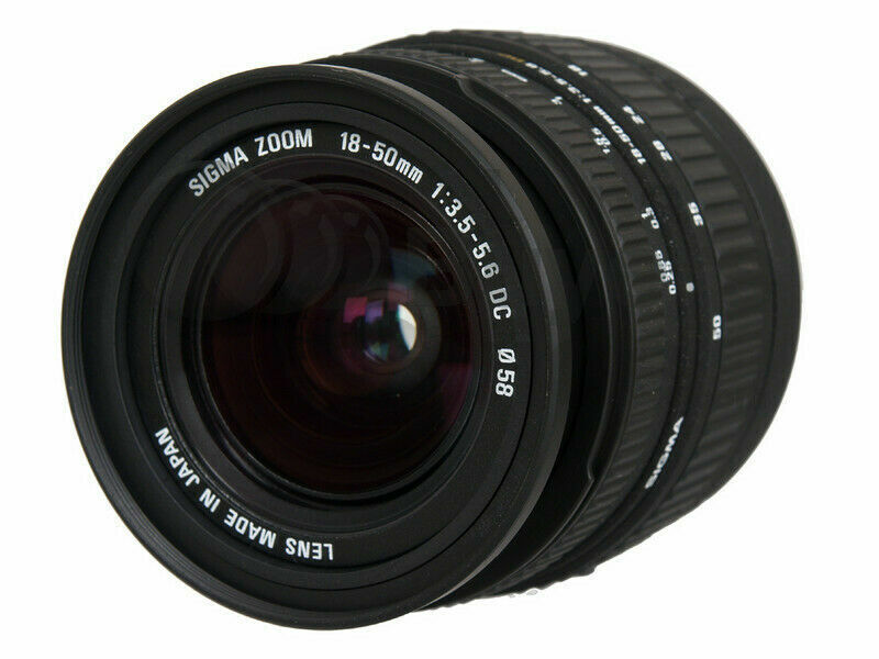 Sigma-Zoom 18-50mm f/3.5-5.6 DC voor Canon EF-S Tweedehands