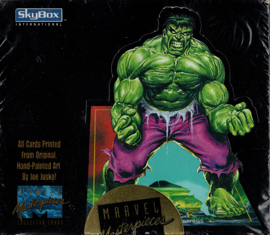 Skybox-Marvel Masterpieces Booster Box uit 1992 (Geseald)
