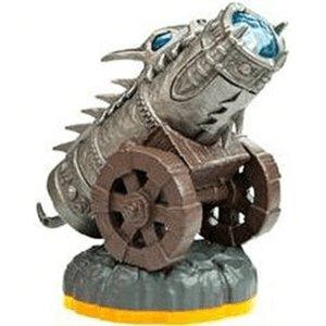Skylanders magisch item Dragonfire Cannon, Giants, zilveren kanon op wielen, tweedehands